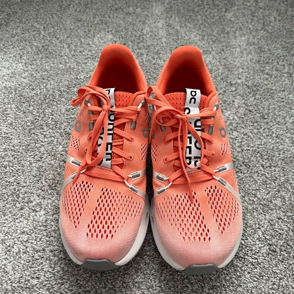On Running Women's Coral Athletic Shoes - Picture 4 of 7